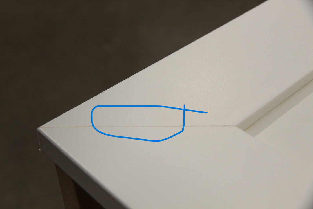 Dresser Cabinet Face Murphy Bed Queen Melamine Classic White Discounted (VQMEL108-CW)