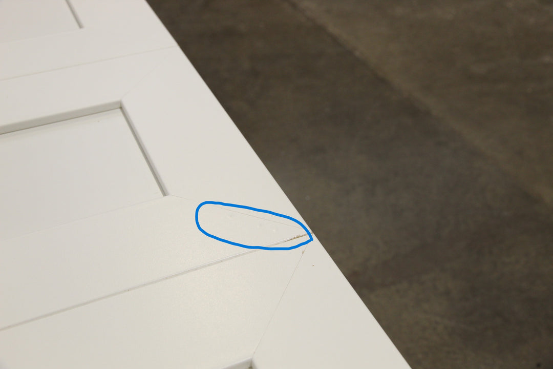 Dresser Cabinet Face Murphy Bed Queen Melamine Classic White Discounted (VQMEL108-CW)