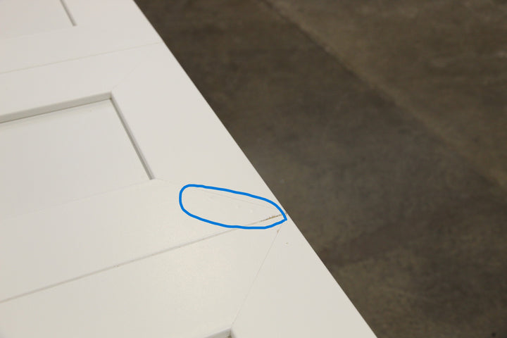 Dresser Cabinet Face Murphy Bed Queen Melamine Classic White Discounted (VQMEL108-CW)