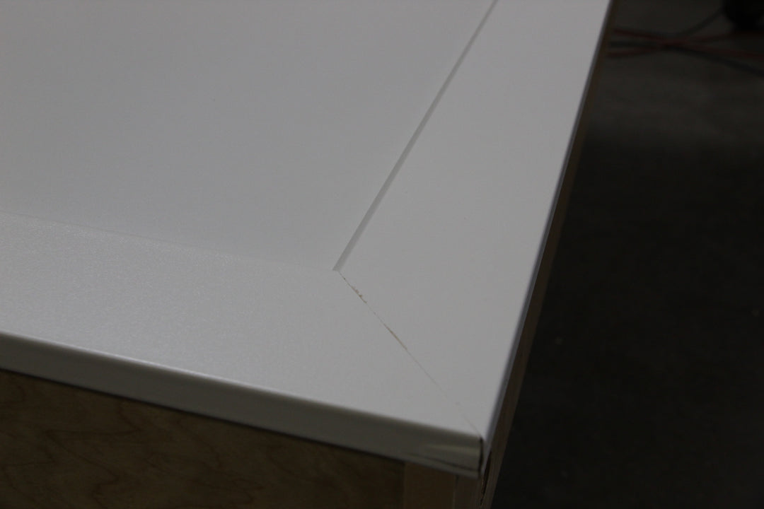 Dresser Cabinet Face Murphy Bed Queen Melamine Classic White Discounted (VQMEL108-CW)