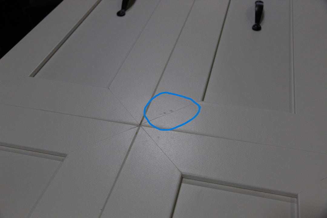 Dresser Cabinet Face Murphy Bed Queen Melamine Classic White Discounted (VQMEL108-CW)