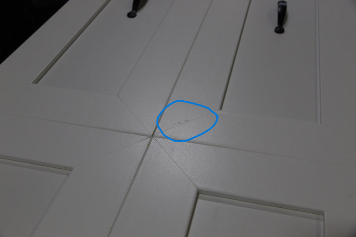 Dresser Cabinet Face Murphy Bed Queen Melamine Classic White Discounted (VQMEL108-CW)