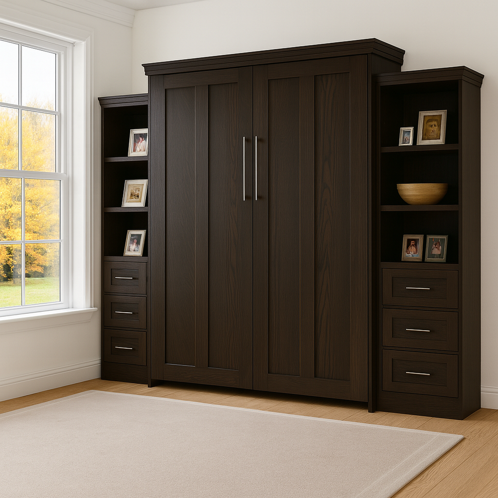 Vertical Wood Contemporary Face - V107 - The Bedder Way Co