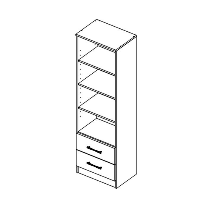 Vertical YouLift Cabinet - VCD204