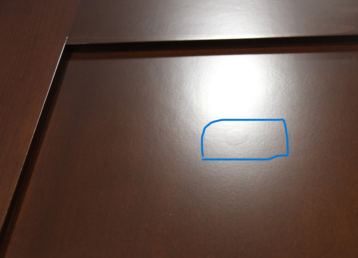Shaker Face Murphy Bed Vertical Queen Maple American Walnut Discounted (VQ104-M-AW)