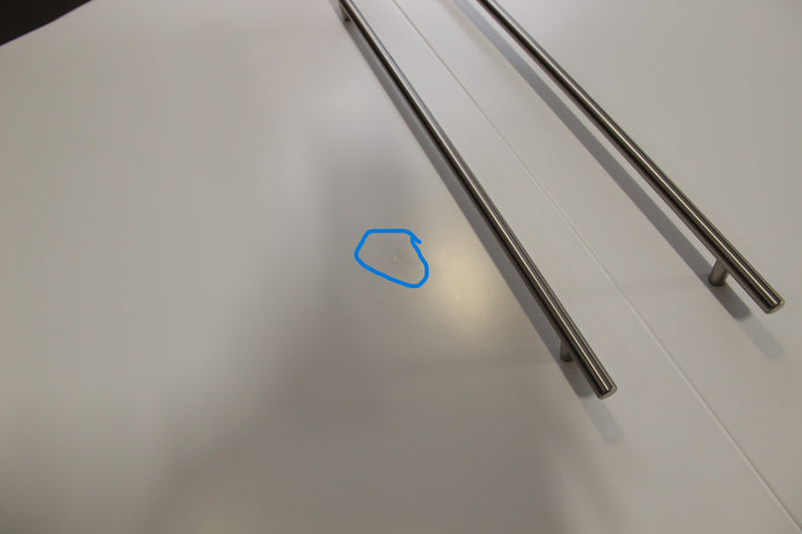 Flat Face Murphy Bed Vertical Queen Maple Painted White Discounted (VQ100-M-PW)