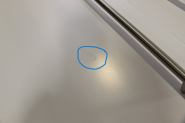 Flat Face Murphy Bed Vertical Queen Maple Painted White Discounted (VQ100-M-PW)