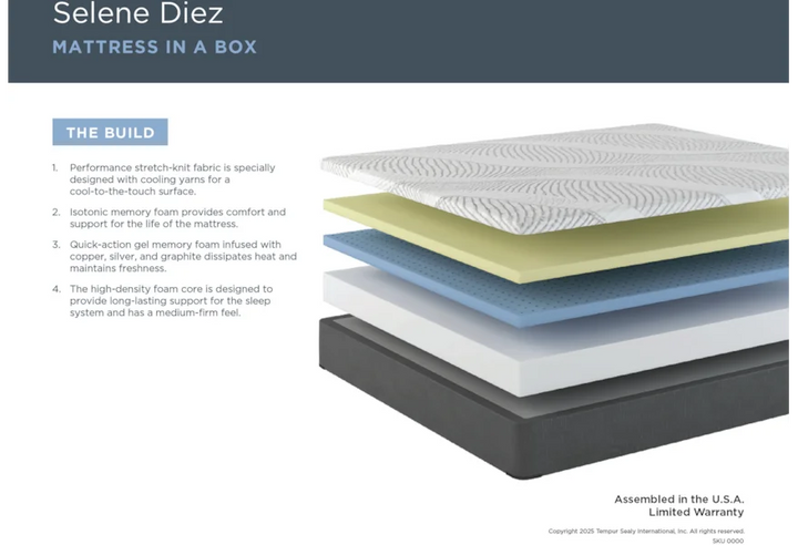 Sherwood Selene Medium Memory Foam Mattress