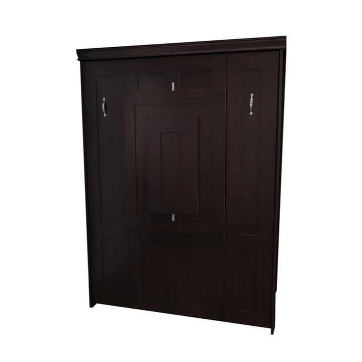 Table Face Murphy Bed Vertical Full Maple American Walnut Stain Discounted