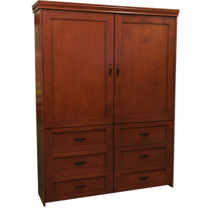 Real Wood Murphy Bed - Dresser Cabinet Face - Vertical Wall Bed - Customizable - Choose your Favorite Stain - Proudly made in the USA - V108 Real Wood Murphy Bed - Dresser Cabinet Face - Vertical Wall Bed - Customizable - Choose your Favorite Stain - Proudly made in the USA - V108